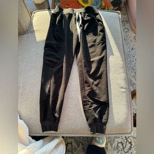 Black Figs High Waisted Zamora Joggers